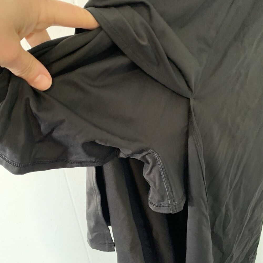 Elegant Black Midi Dress - Picture 5 of 13